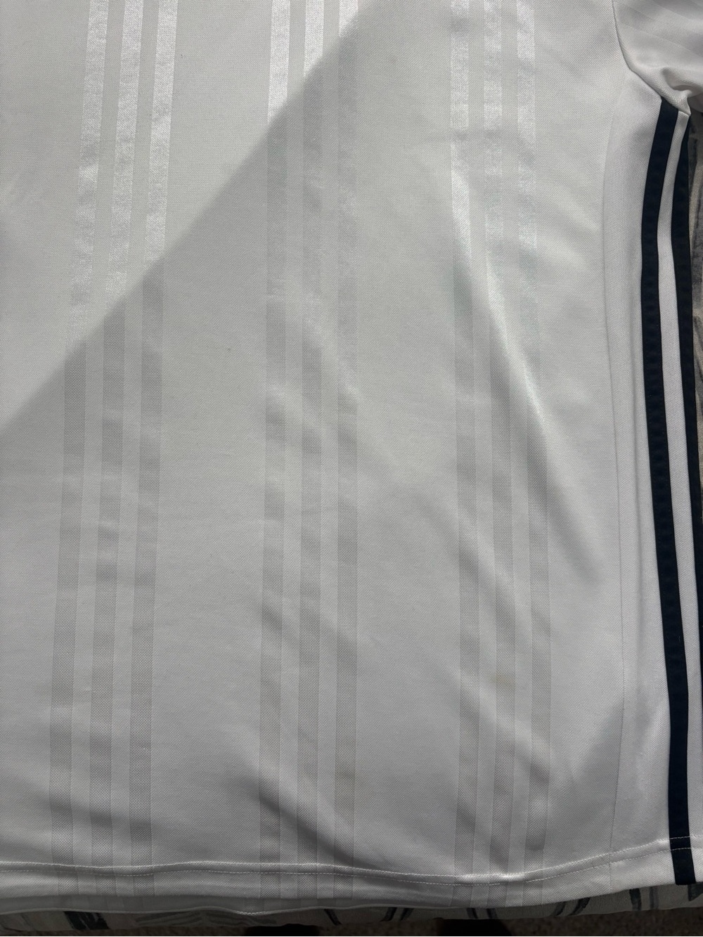 Adidas Originals 3 STRIPES Jacquard Jersey CE1641 White - Picture 5 of 9